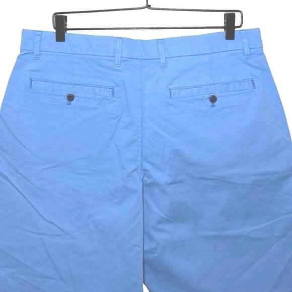 NWT Gap Men’s 10” Essential Khaki Shorts Blue Suede Size 34 - Picture 7 of 9